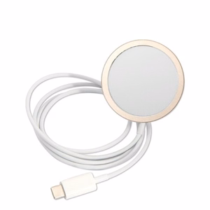 GUESS set iPhone 14 Pro:lle yhteensopiva MagSafe:n kanssa GUBPP14LH4EACSB (Bundle Pack / suojakuori + laturi / 4G) kultainen sininen