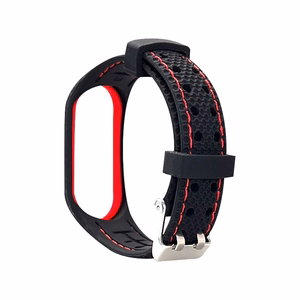 Elastomer strap LIFESTYLE for XIAOMI Mi Band 5 / 6 balck (04)