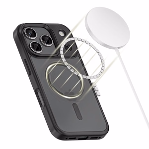 Tech-Protect MagMat XT 4-set MagSafe Suojakuori iPhone 17 Pro Max:lle - Matta Musta
