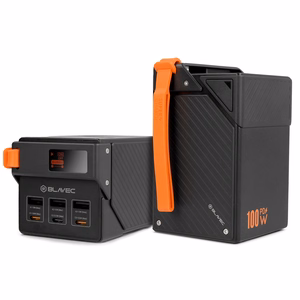 Blavec BJ-50 Tytan -varavirtalähde, 50 000 mAh, 100 W, 3× USB-C + 3× USB-A (PBBJ50C), musta