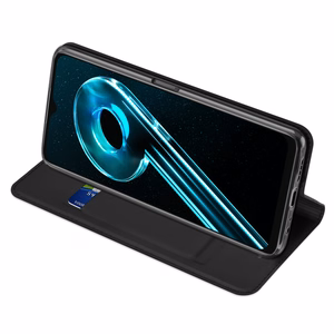 Dux Ducis Skin Pro Suojakuori Realme 10 5G / Realme 9i 5G:lle läppäkotelo korttiLompakko jalusta musta