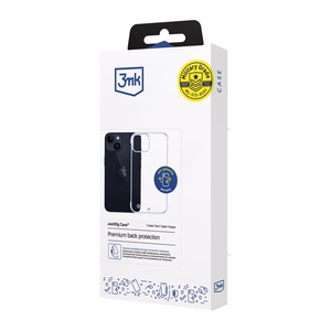 3mk Just20g Clear Case iPhone 13:lle - Läpinäkyvä