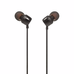 JBL Tune 110 in-ear-kuulokkeet 3,5 mm mini jack -liitännällä ja kaukosäätimellä, musta