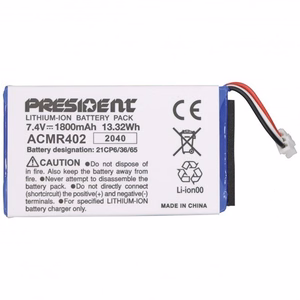 President Jerry ASC AM/FM kannettava CB-radio musta