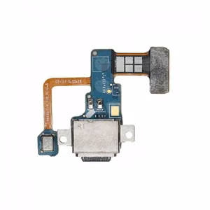 Charging Port Compatible With Samsung N960 Note 9 with Flex Silver OEM