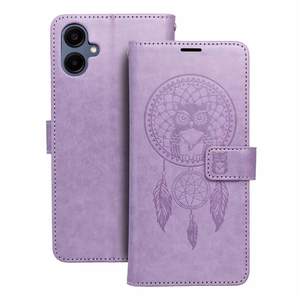 MEZZO Book Suojakuori Samsung A06:lle dreamcatcher violetti