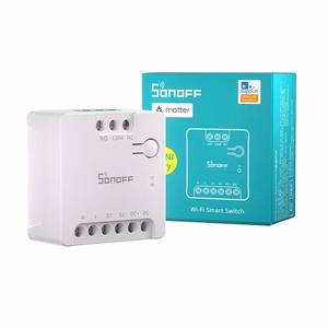 SONOFF MINI-D älykäs Wi-Fi Matter -kytkin (AC/DC 12-48V, potentiaalivapaa kosketin)