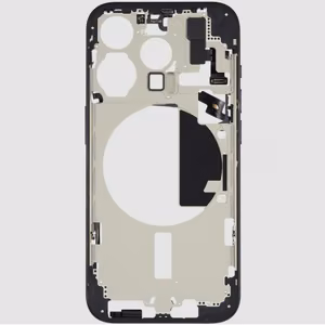 Keskirunko yhteensopiva iPhone 15 Pro / Blue Titanium / OEM