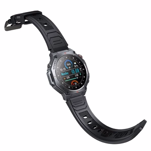 Hoco Y37 Älykello 1,43" AMOLED GPS Puhelutoiminnolla Musta