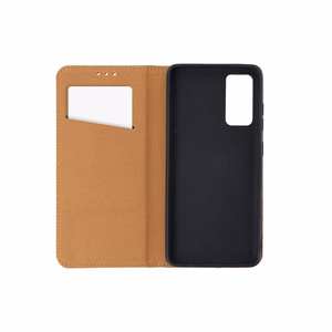 SMART PRO Book nahkainen Suojakuori XIAOMI Redmi Note 15 PRO 5G:lle ruskea