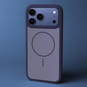 Frame Thin Mag case for Samsung Galaxy S25 FE dark blue
