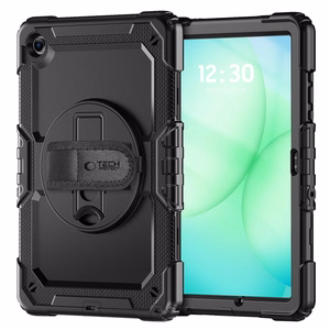 Tech-Protect Solid Suojakuori Samsung Galaxy Tab A9+ / A11+ Plus 11.0 X210 / X215 / X216 / X230 / X235 / X236:lle - Musta