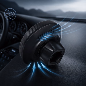 Blavec autoteline BHC-06A 15W magneettinen induktiolatauksella ja aktiivijäähdytyksellä tuulilasiin ja kojelautaan (BHC06A-MWIB) musta