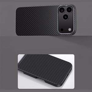 Musta Benks Magnetic Armor Air 600D kevlar- ja metallikehyksinen suojakuori (C.K.FL.AP.BK.A072) malleihin iPhone 18 Pro / iPhone 17 Pro
