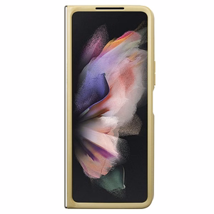 Guess Glitter Script Suojakuori Samsung Galaxy Z Fold 5:lle - kultainen