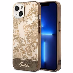 Guess GUHCP14MHGPLHC iPhone 14 Plus 6.7" okra kovakotelo Porcelain Collection