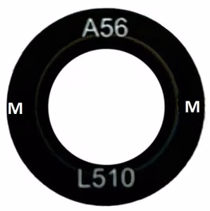 Samsung A566 A56 5G lens for camera Black (lens Macro) 1pcs (service pack)