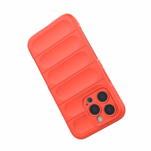 Magic Shield Kotelo iPhone 13 Pro Max joustava panssaroitu suojus punainen