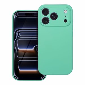 Suojakuori iPhone 17 PRO:lle Silikoninen 2mm mint