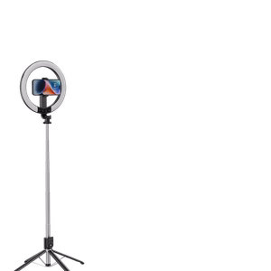 Blavec selfie-rengasvalo Aura LED rengas P-55 25cm kolmijalka + kaukosäädin + 2,3 m (RLP55-TRB23) musta