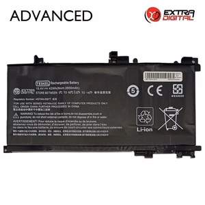 Kannettavan tietokoneen akku HP TE04XL, 2800 mAh, Extra Digital Advanced