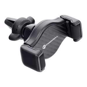 Forcell F-Grip Carbon H-CF509 auton puhelinteline tuuletusritilään, musta