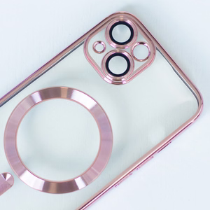 Color Chrome Mag Suojakuori iPhone 17 Air 6,6 ruusukultainen