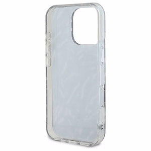 Karl Lagerfeld Zebra With Cord Suojakuori iPhone 16 Pro:lle - violetti