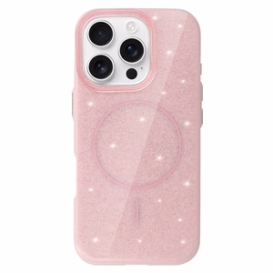 Magsafe Slim Shiny for Iphone 15 Pro Max light pink