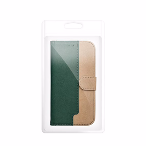 Läppäkotelo Xiaomi Redmi NOTE 15 PRO Plus 5G Split Book vihreä ja kultainen