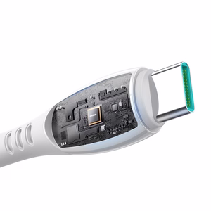 Joyroom S-A59 Vibrant Series 3A USB-A - USB-C Kaapeli 1,2m - valkoinen