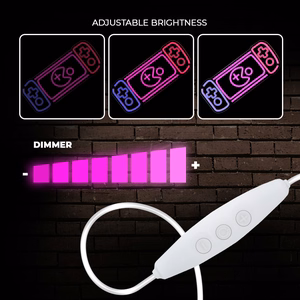 Neon PLEXI LED GAME CONSOLE moniväri FPNE27 Forever Light