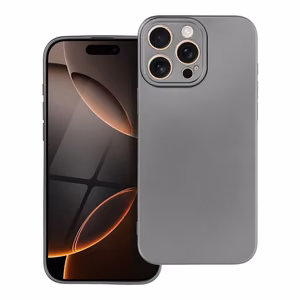 Metallinen Suojakuori iPhone 16 PRO MAX:lle harmaa