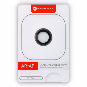 Kameralasi iPhone 17 Air:lle Forcell Premium kultainen