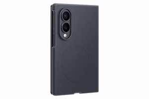 EF971CBE magneettinen silikonisuojakuori Samsung Galaxy Fold 8, musta