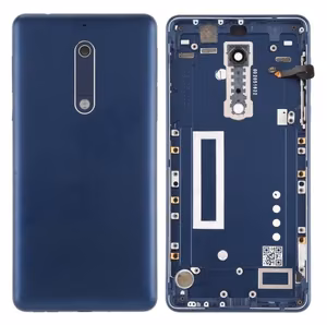 Takakansi Nokia 5 sininen alkuperäinen (käytetty Grade A)