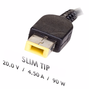 Charger for laptop Akyga AK-ND-29 (20V / 4.5A 90W) Slim Tip LENOVO 1.2m