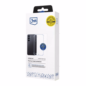 3mk Just20g Clear Case Suojakuori Samsung Galaxy S24 Ultra:lle - läpinäkyvä