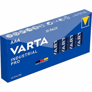 VARTA alkaliparisto R3 (AAA) Industrial Pro 10 kpl