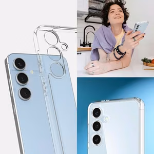JM ANTI-BACTERIA TPU suojakuori Galaxy S24 FE läpinäkyvä