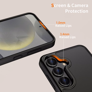 Reach Matte -suojakuori Samsung A566 A56 5G musta