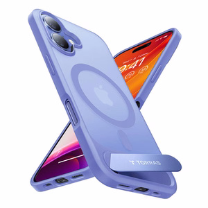 Torras Pstand-sarjan kotelo iPhone 16:lle (sininen)