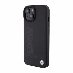 BMW BMHMP15SSLLBK iPhone 15 6,1 musta/musta Magsafe kovakuori Signature Logo Imprint