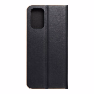 Läppäsuojakuori Xiaomi Redmi NOTE 10 / 10S:lle Luna Book Gold musta