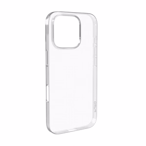 Puro 03 Nude Silikoninen Suojakuori iPhone 16 Pro Maxille - läpinäkyvä