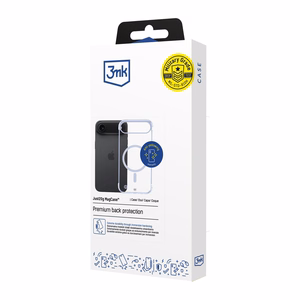 3mk Just20g MagCase iPhone 17 Air:lle - Läpinäkyvä