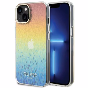 Guess IML Faceted Mirror Disco Iridescent Suojakuori iPhone 15:lle - monivärinen