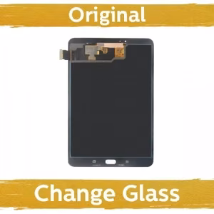 LCD-näyttö yhteensopiva Samsung T710 / T715 / T713 / T719 Tab S2 8.0 musta (uudistettu: Kiina)