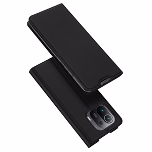 DUX DUCIS Skin Pro Kirjahylly tyyppi tapauksessa Xiaomi Mi 11 Pro musta