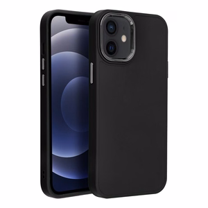Frame Suojakuori iPhone 12 MINI:lle musta